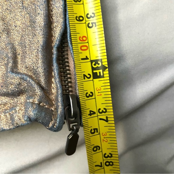 Buffalo David Bitton Irredescent Skinny Jeans Y2K Women’s Sz Mid Rise Size 26 - Picture 9 of 11